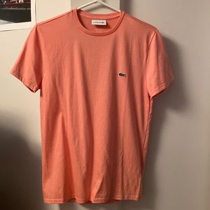 Crocodile emblem solid T-shirt